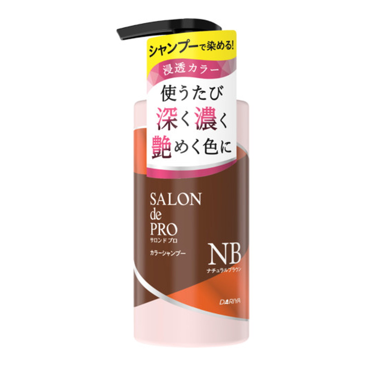 【送料お得・まとめ買い×24個セット】ダリヤ サロンドプロ カラーシャンプー ナチュラルブラウン 300mL