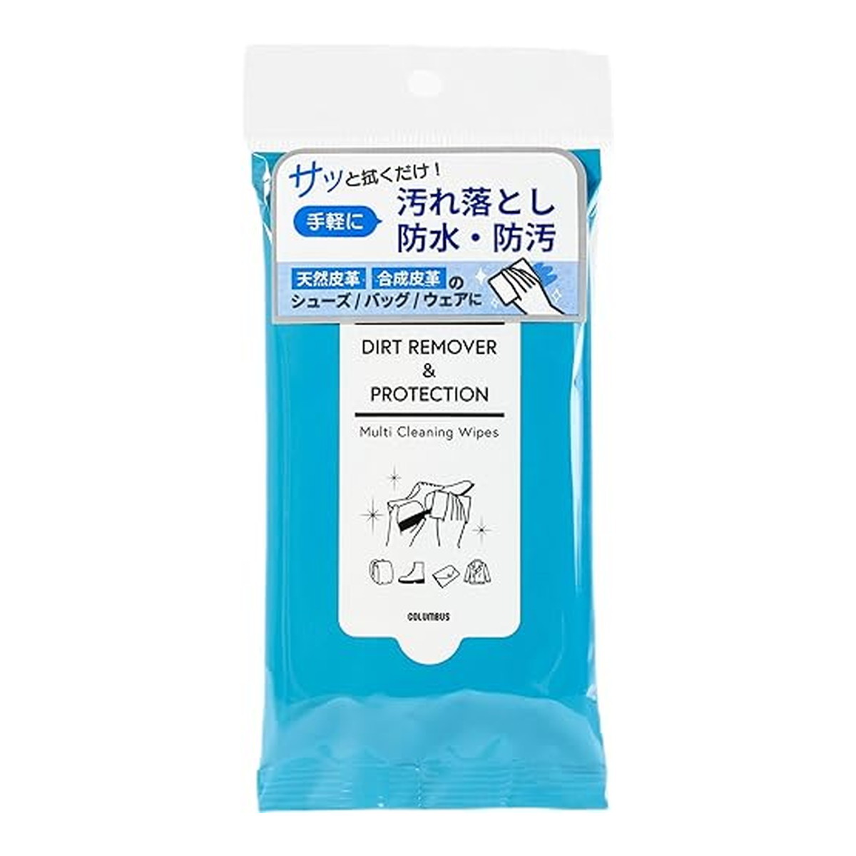 【送料お得・まとめ買い×144個セット】コロンブス マルチクリーニング ワイプス 10枚 革製品のクリーナーシート|ホームライフ