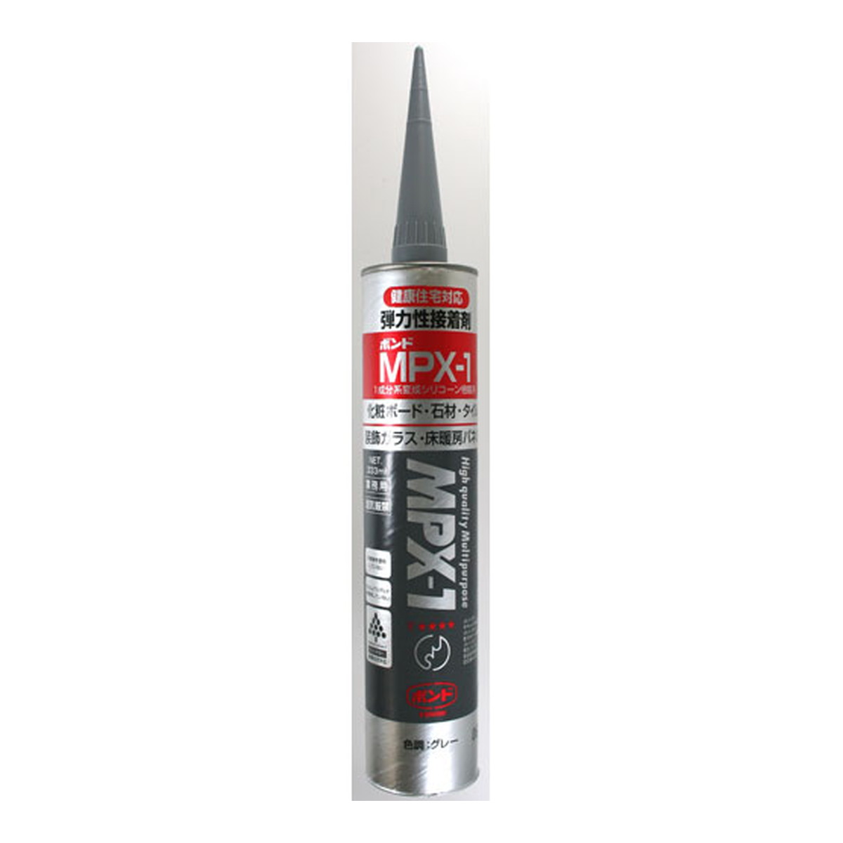 【送料お得・まとめ買い×10個セット】コニシ ボンド MPX-1 グレー 333mL カートリッジ 弾力性接着剤 11,041円