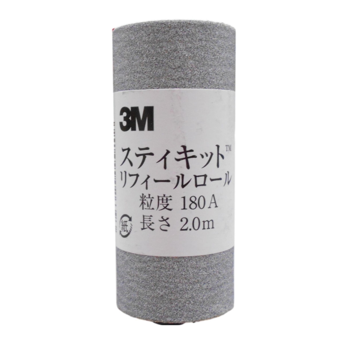 【送料お得・まとめ買い×50個セット】3M #180 スティキット リフィールロール 64mmX2.0m|ホームライフ