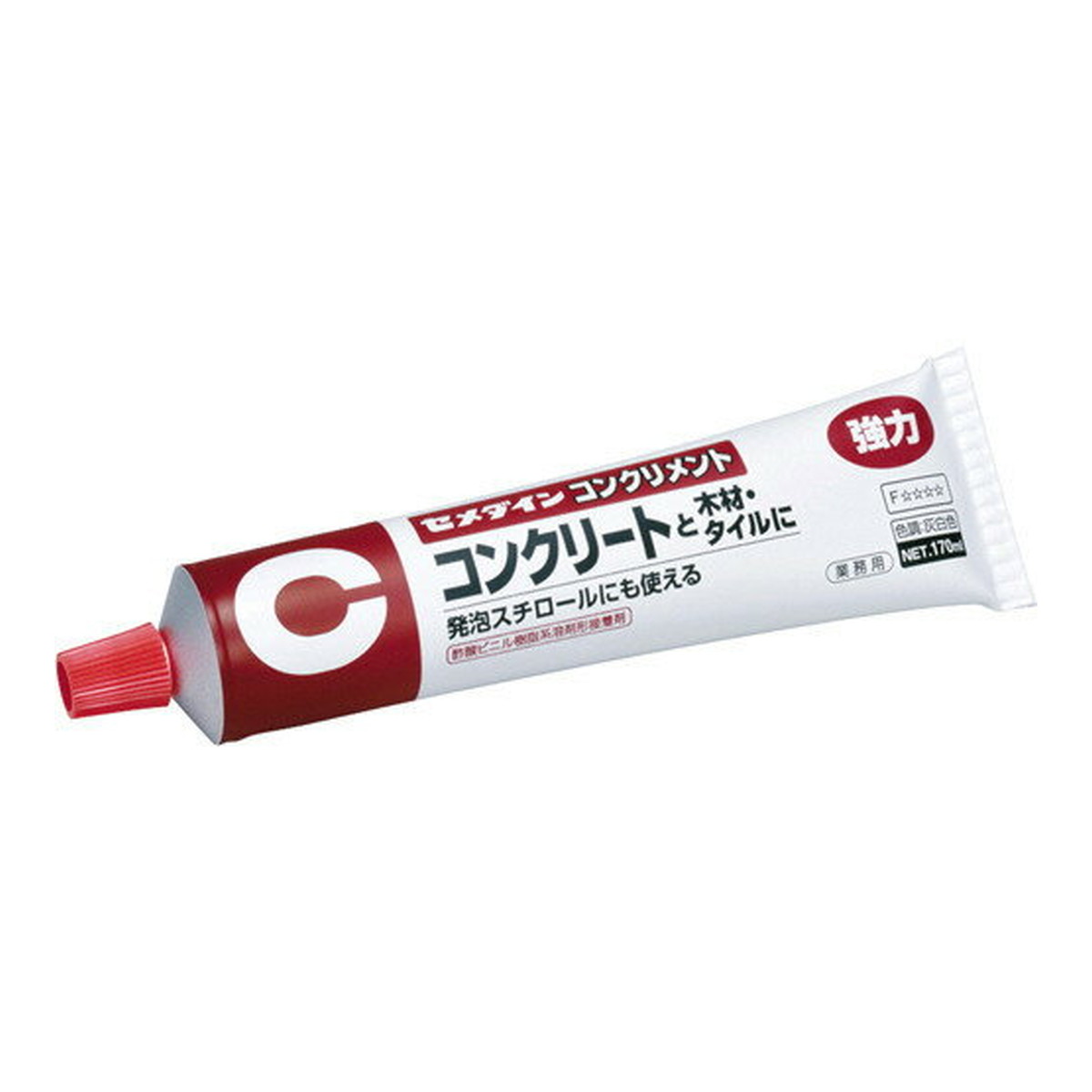 【送料お得・まとめ買い×10個セット】セメダイン コンクリメント170mL CA-133 (灰白色)