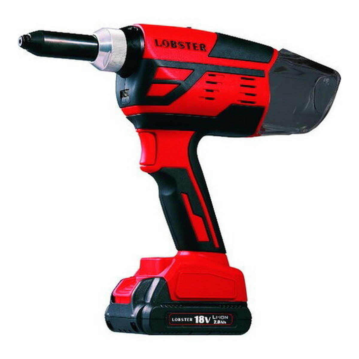 【送料お得・まとめ買い×2個セット】ロブテックス エビ コードレス リベッター 充電式 18V R2B1 工具