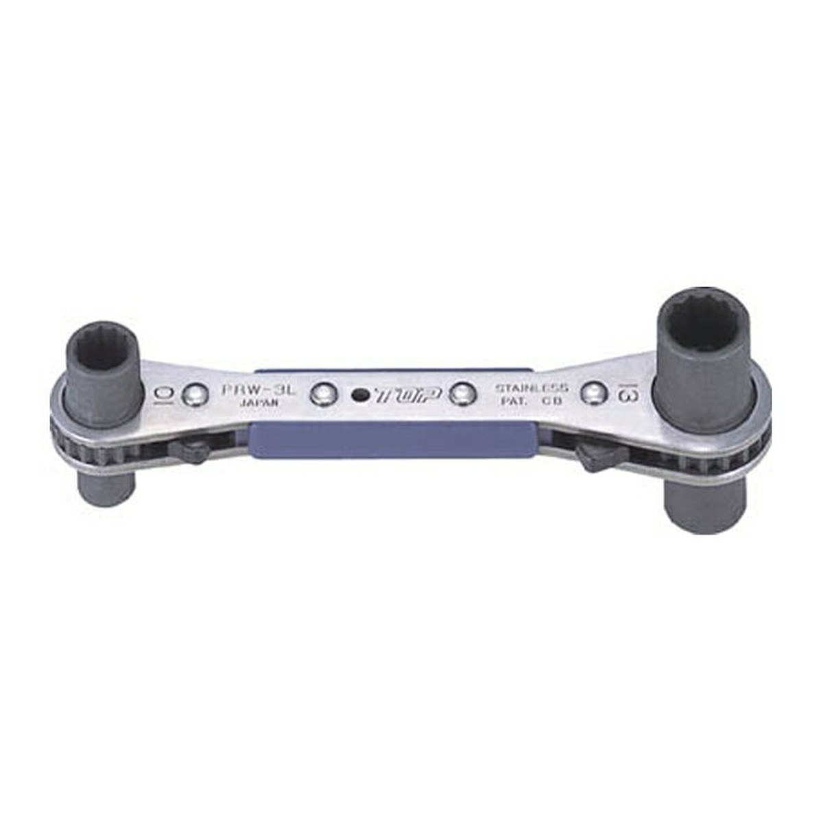 【送料お得・まとめ買い×11個セット】トップ工業 TOP ラクラッチ PRW-3L ラチェットレンチ 8×10、12×13mm