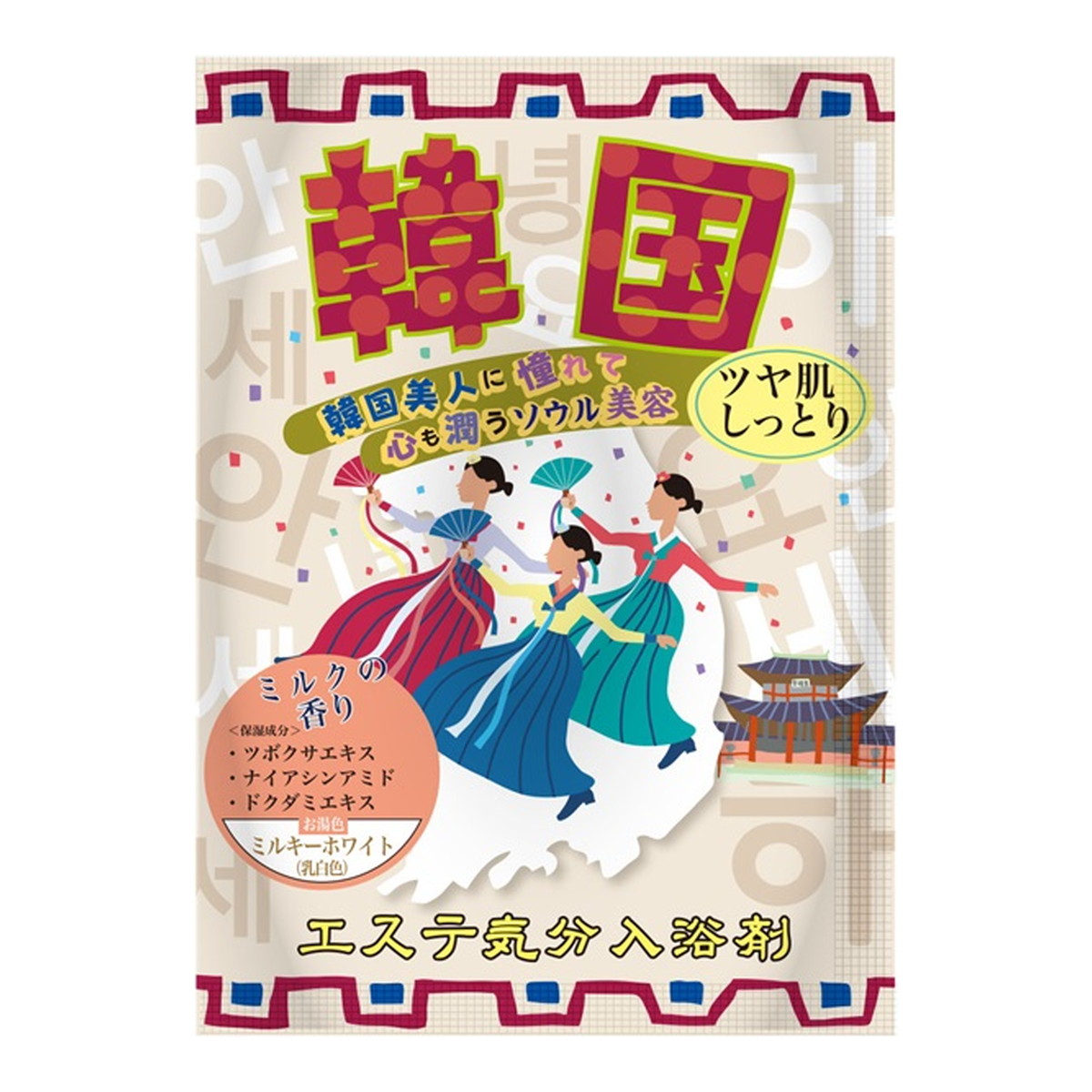 【送料お得・まとめ買い×128個セット】ヘルス エステ気分 入浴剤 韓国 40g