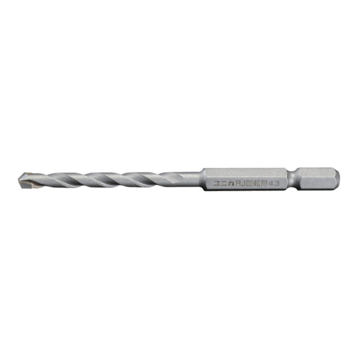 【送料お得・まとめ買い×10個セット】ユニカ 充電ドライバー ビットドリル ロング 4.3×150mm