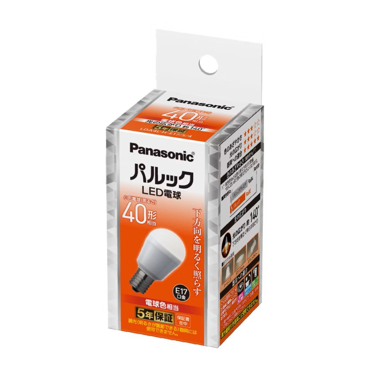 【送料お得・まとめ買い×7個セット】パナソニック Panasonic LDA4LHE17S4 パルック LED電球 9,468円