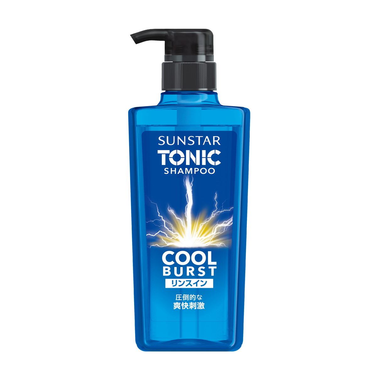 【送料お得・まとめ買い×12個セット】サンスター トニック シャンプー COOL BURST リンスイン 460mL|ホームライフ