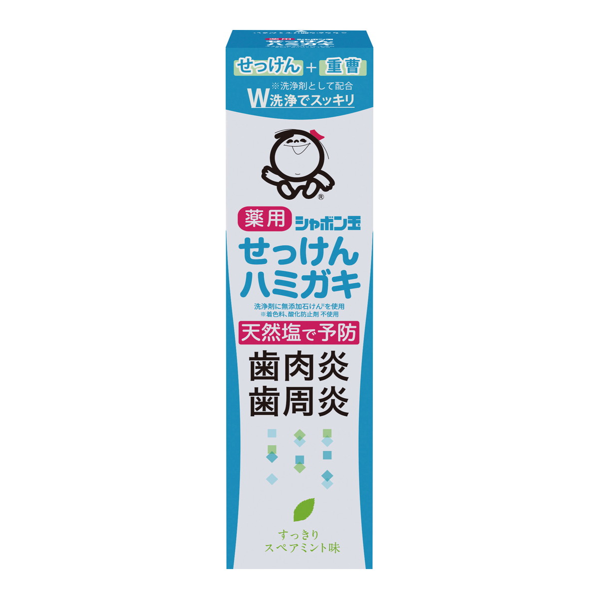【送料お得・まとめ買い×13個セット】シャボン玉石けん シャボン玉 薬用 せっけんハミガキ 80g