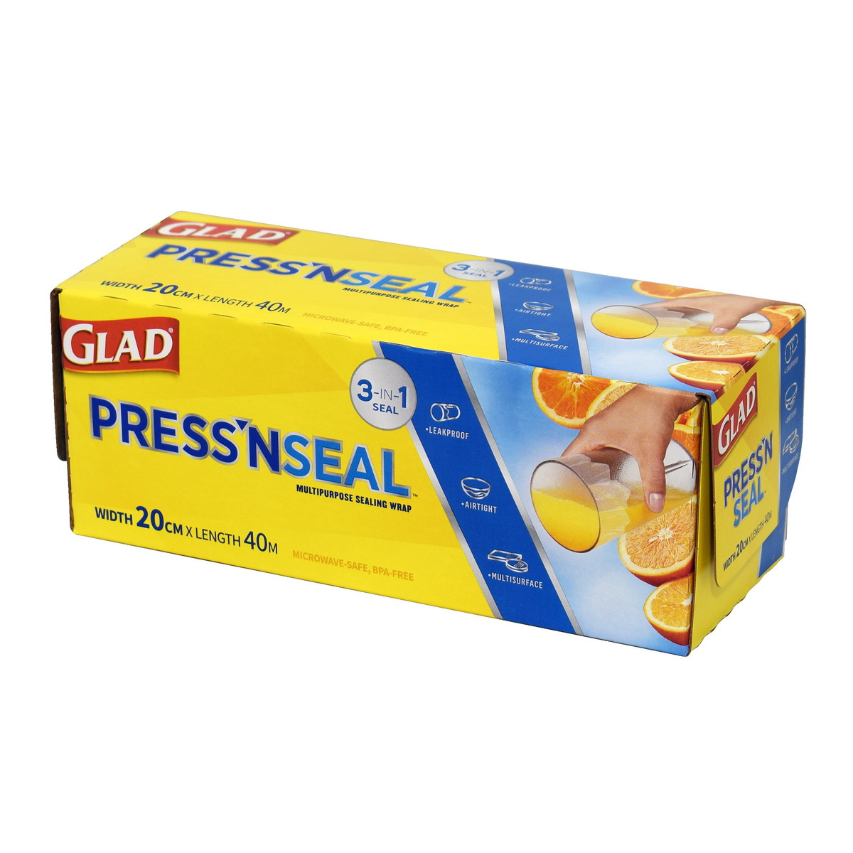 楽天市場】シナジートレーディング グラッド プレス&シール フードラップ 20cm×40m : 姫路流通センター