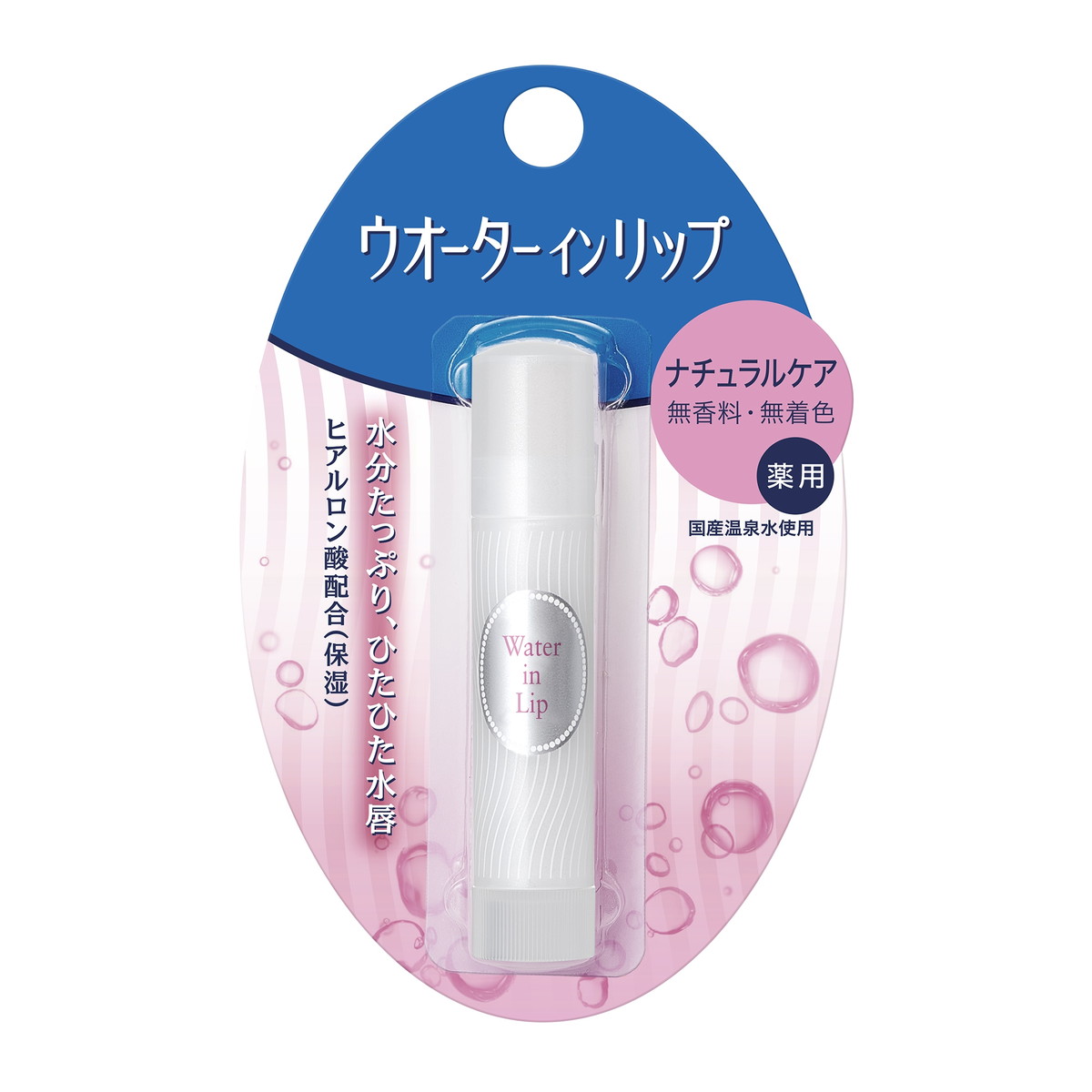 【送料お得・まとめ買い×48個セット】ファイントゥデイ ウオーターインリップ 薬用 スティック 4g リップクリーム