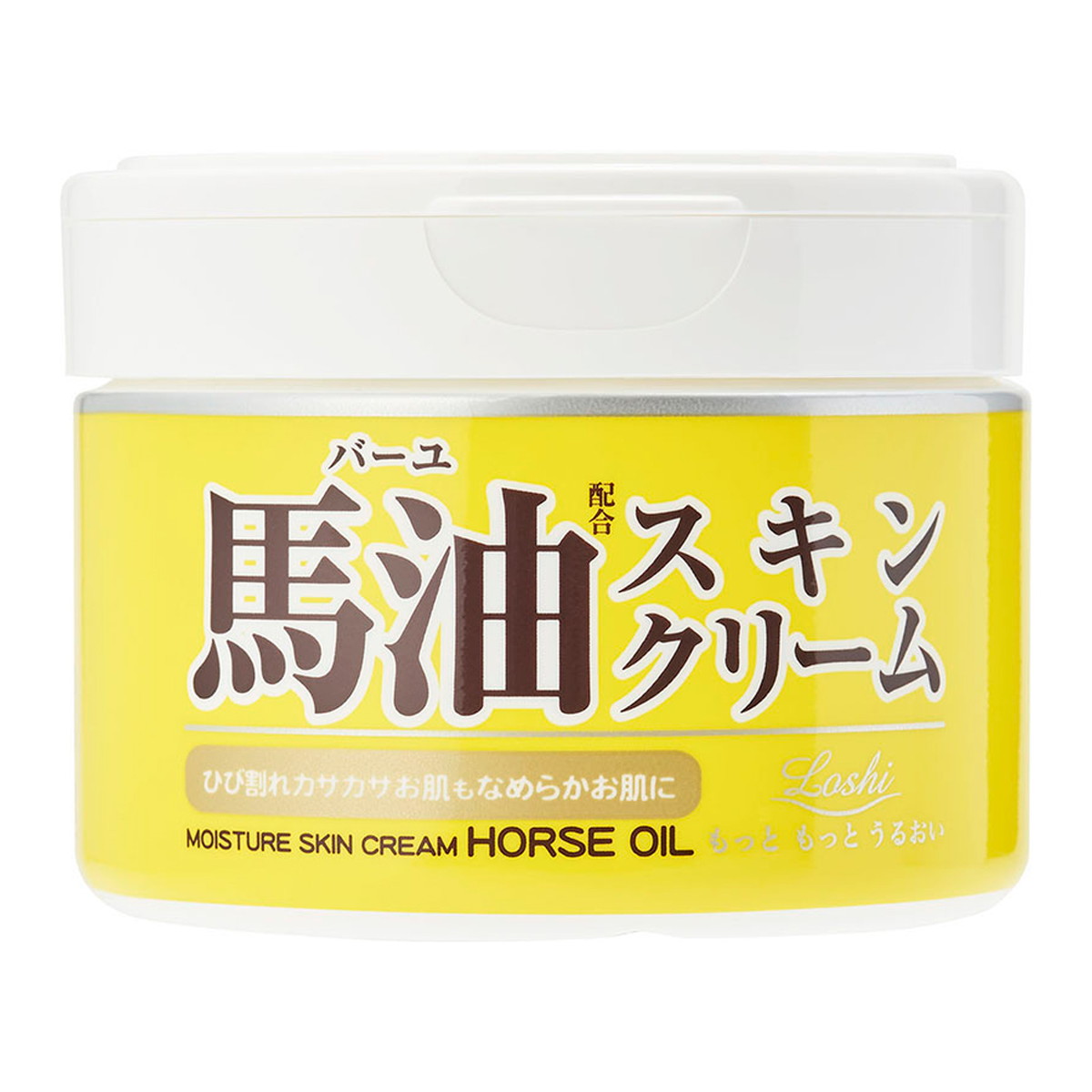 【送料お得・まとめ買い×48個セット】コスメテックスローランド ロッシモイストエイド 馬油 スキンクリーム 220g|ホームライフ