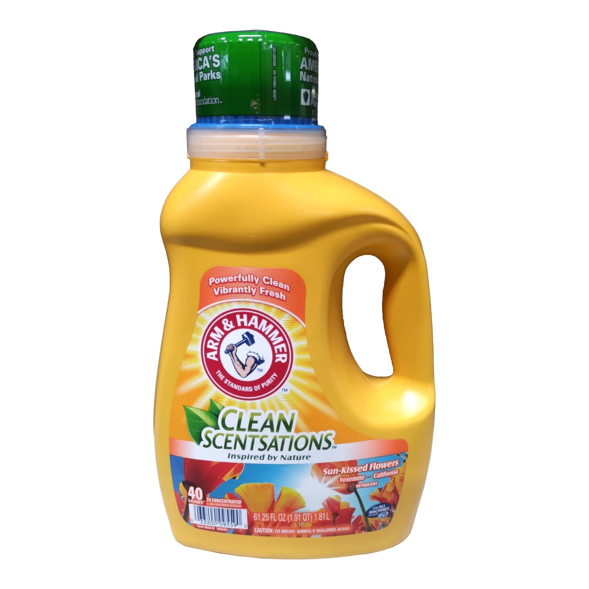 【送料お得・まとめ買い&times;6個セット】アーム&ハンマー Arm&Hammer サンキストフラワー ヨセミテ 液体洗濯洗剤 1840ml｜ホームライフ