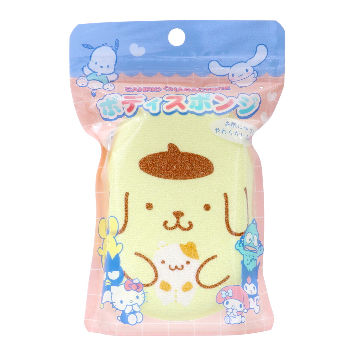 【送料お得・まとめ買い&times;96個セット】サンタン ボディスポンジ2 ポムポムプリン｜ホームライフ