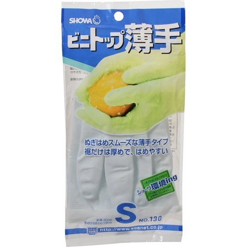 【送料込】ショーワ SHOWA ＃１３０　ビニトップ薄手　Ｓ　Ｗ×240個セット (4901792013147)