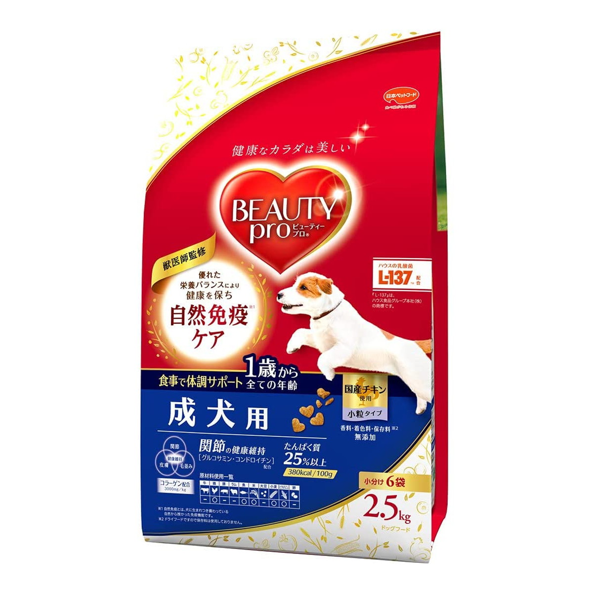 楽天市場】日本ペットフード ビューティープロ ドッグ 成犬用 1