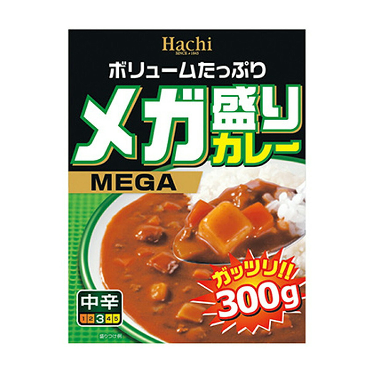レトルト食品激安つめ合わせ！レトルトカレー５０箱 楽天市場】ハチ食品 メガ盛りカレー 中辛 300g （食品 レトルト