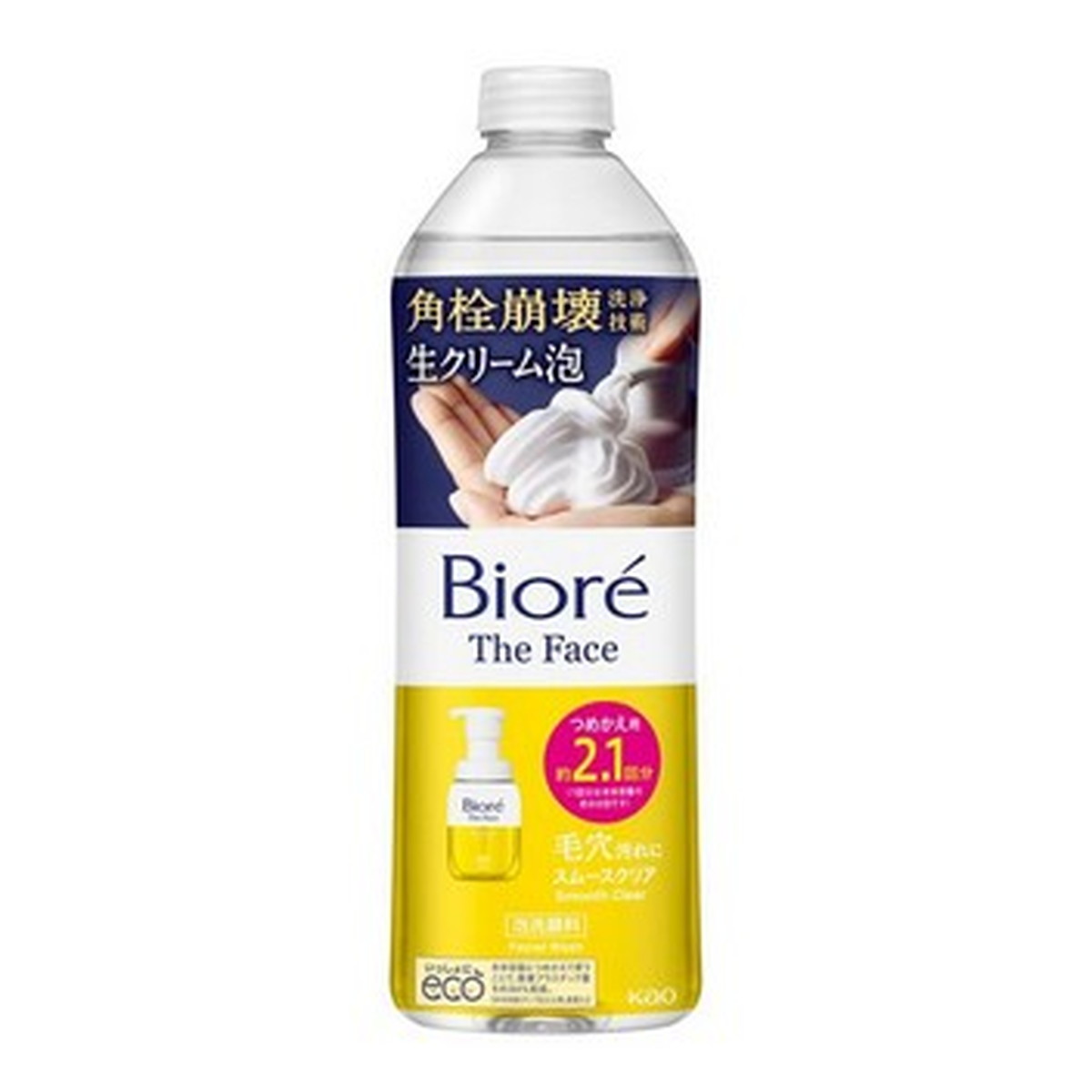 【送料お得・まとめ買い×11個セット】花王 Kao ビオレ ザフェイス 泡洗顔料 スムースクリア つめかえ用 340ml 9,368円