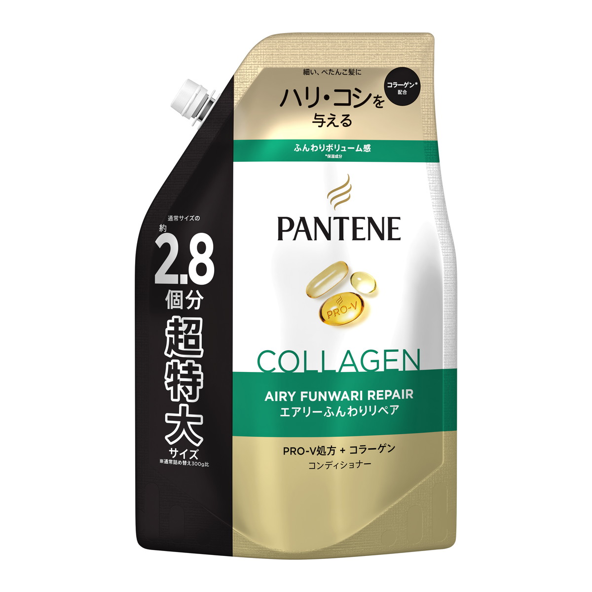 【送料お得・まとめ買い×6個セット】P&G パンテーン エアリーふんわりリペア コンディショナー つめかえ用 超特大サイズ 860g