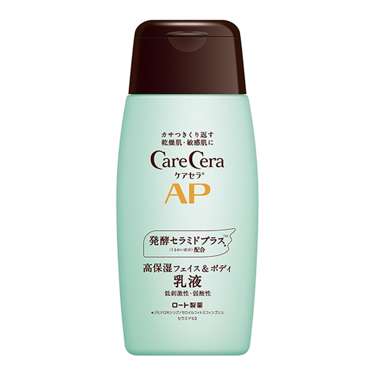 楽天市場】ロート製薬 ケアセラ APフェイス&ボディ乳液 200ml