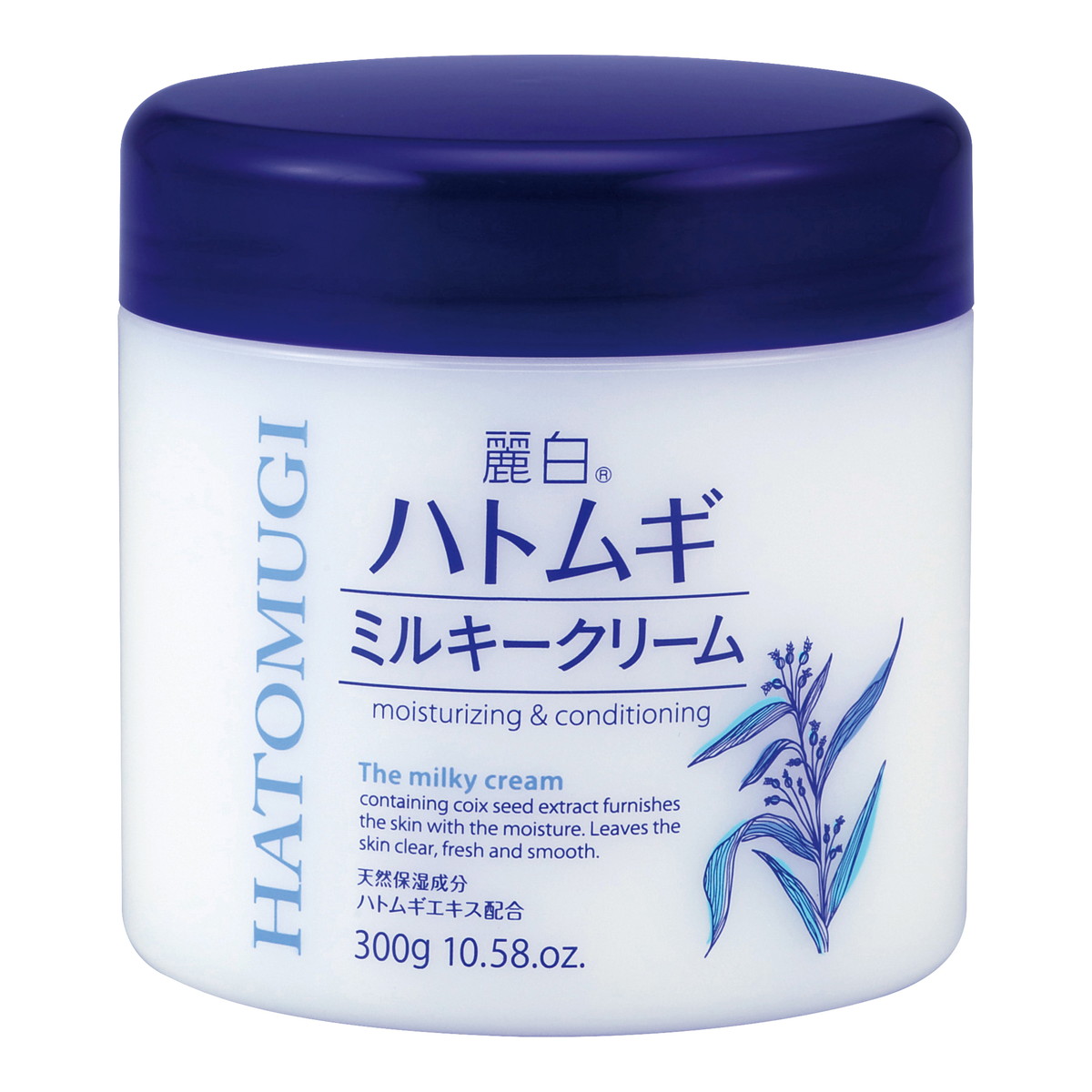 楽天市場】熊野油脂 麗白 ハトムギミルキークリーム 300g