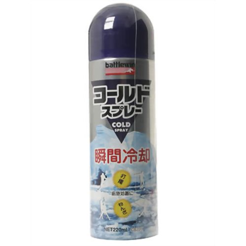 【送料お得・まとめ買い×9個セット】【ニチバン】バトルウィン コールドスプレー 220ml