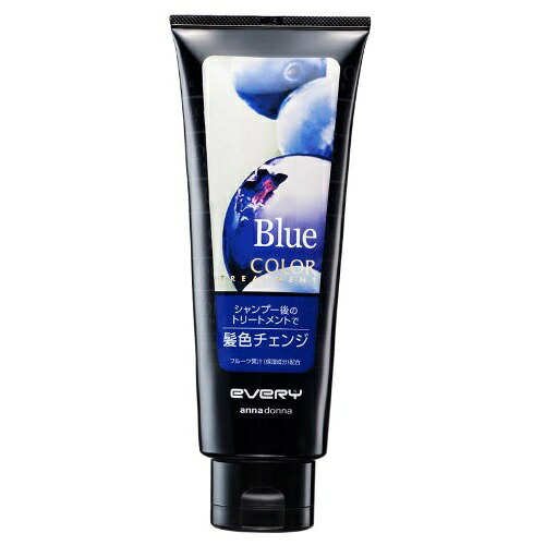 【送料お得・まとめ買い×9個セット】アンナドンナ エブリカラートリートメント ブルー 160g / 4546672370684