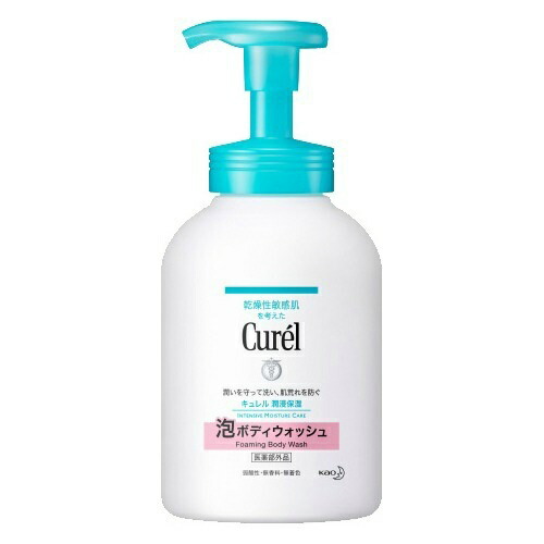 泡ボディウォッシュ ポンプ 480ml 花王 【送料無料・まとめ買い×9個セット】 キュレル