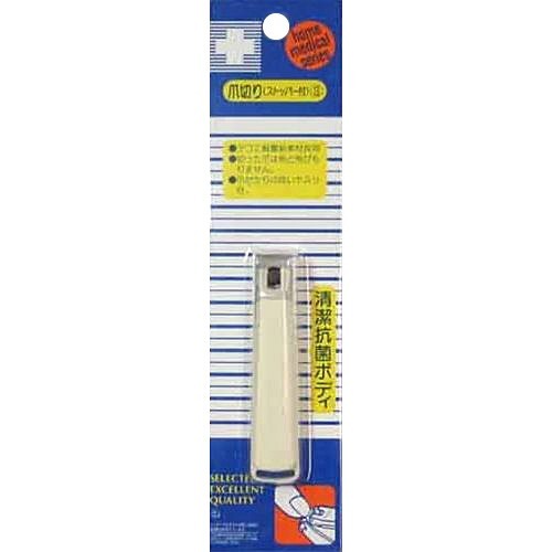 【送料お得・まとめ買い&times;240個セット】日進医療器 リーダー 爪切 Sサイズ ストッパー付｜ホームライフ