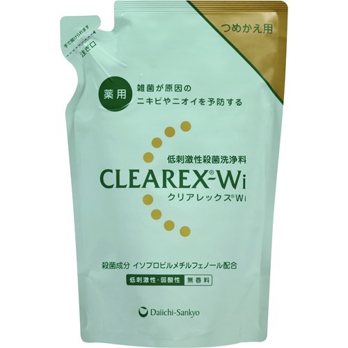 【送料お得・まとめ買い×9個セット】第一三共ヘルスケア 薬用 クリアレックスＷＩ つめかえ用 380ml
