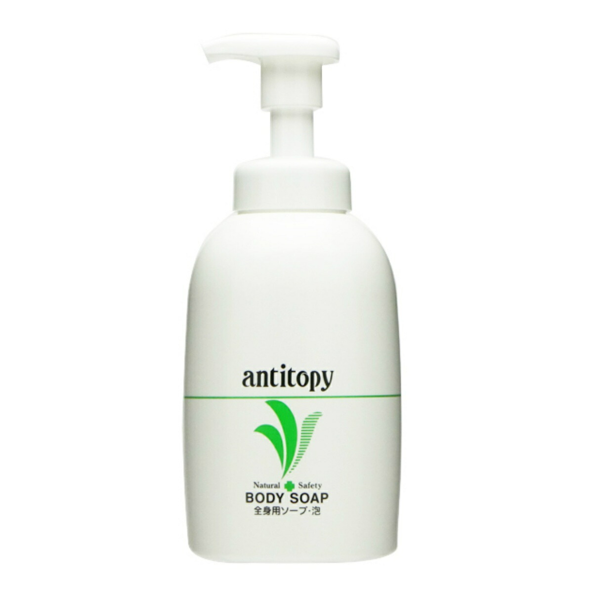 【送料お得・まとめ買い×3個セット】日本オリーブ アンチトピー antitopy 全身用ソープ 泡 500ml 全身洗浄料 シャンプー