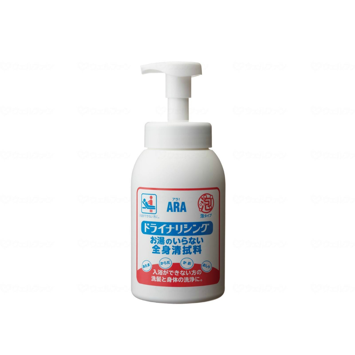 【送料お得・まとめ買い×9個セット】フェニックス アラ ドライナリシング 550ml 全身清拭剤（ 4976551014932 ）
