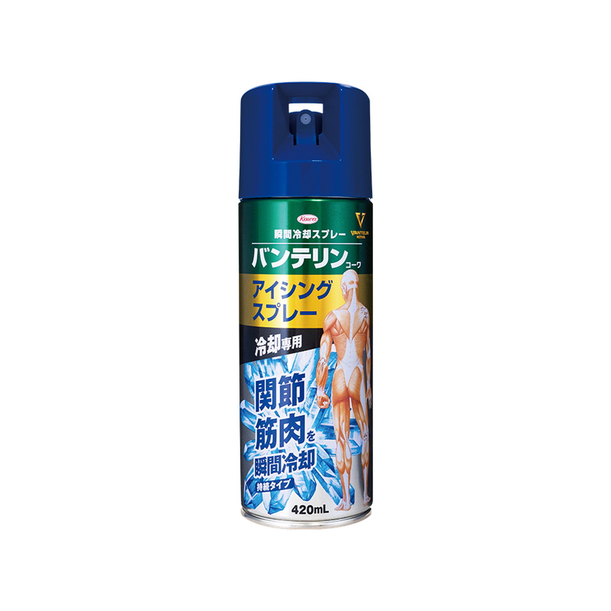 【送料お得・まとめ買い×9個セット】興和 バンテリンコーワ アイシングスプレー 420ml