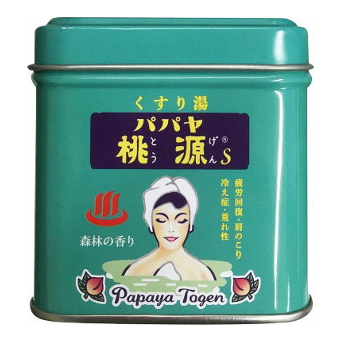 【送料お得・まとめ買い×11個セット】五洲薬品 パパヤ桃源 S 森林の香り 70g 薬用 入浴剤
