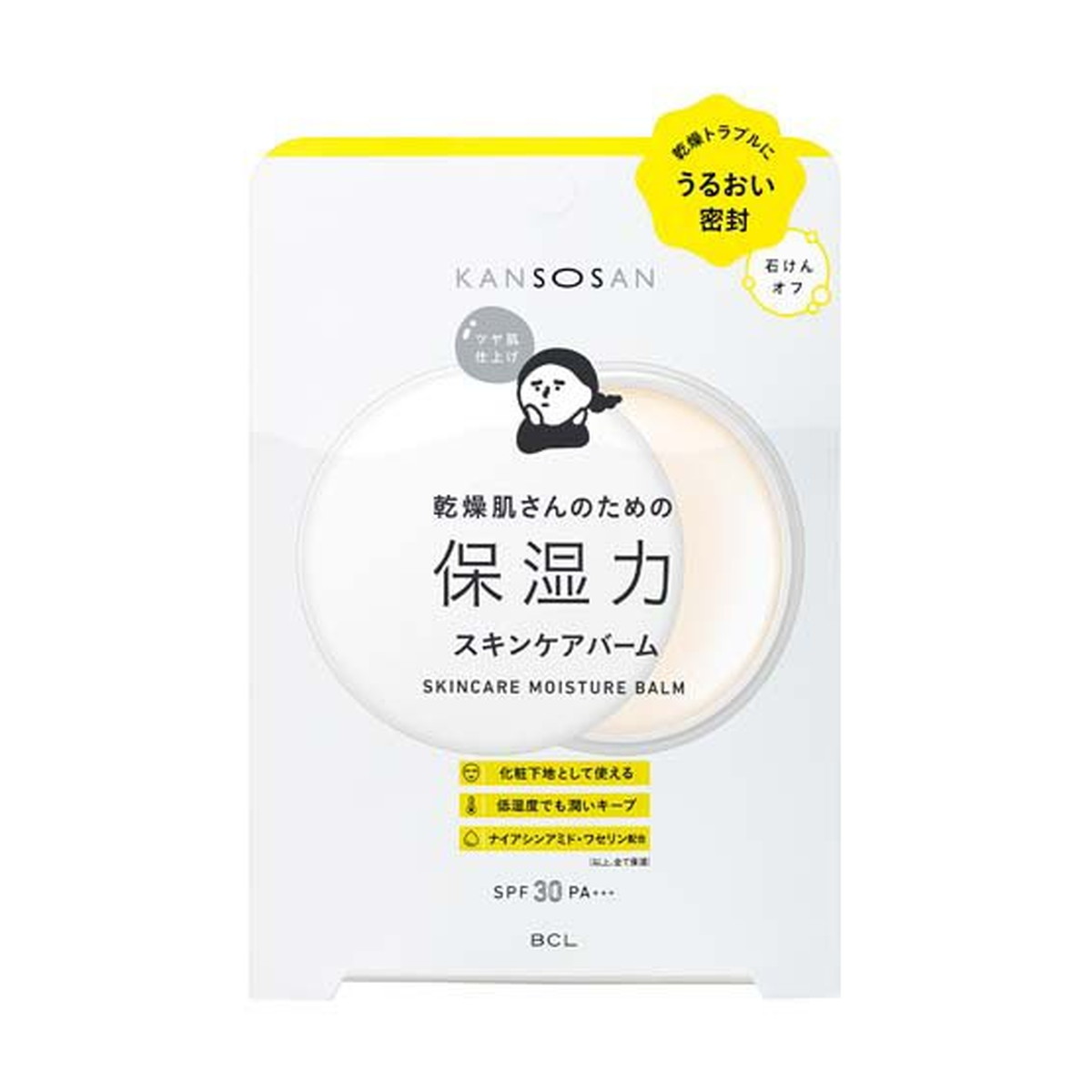 【送料お得・まとめ買い×7個セット】BCL 乾燥さん 保湿力スキンケアバーム 17g