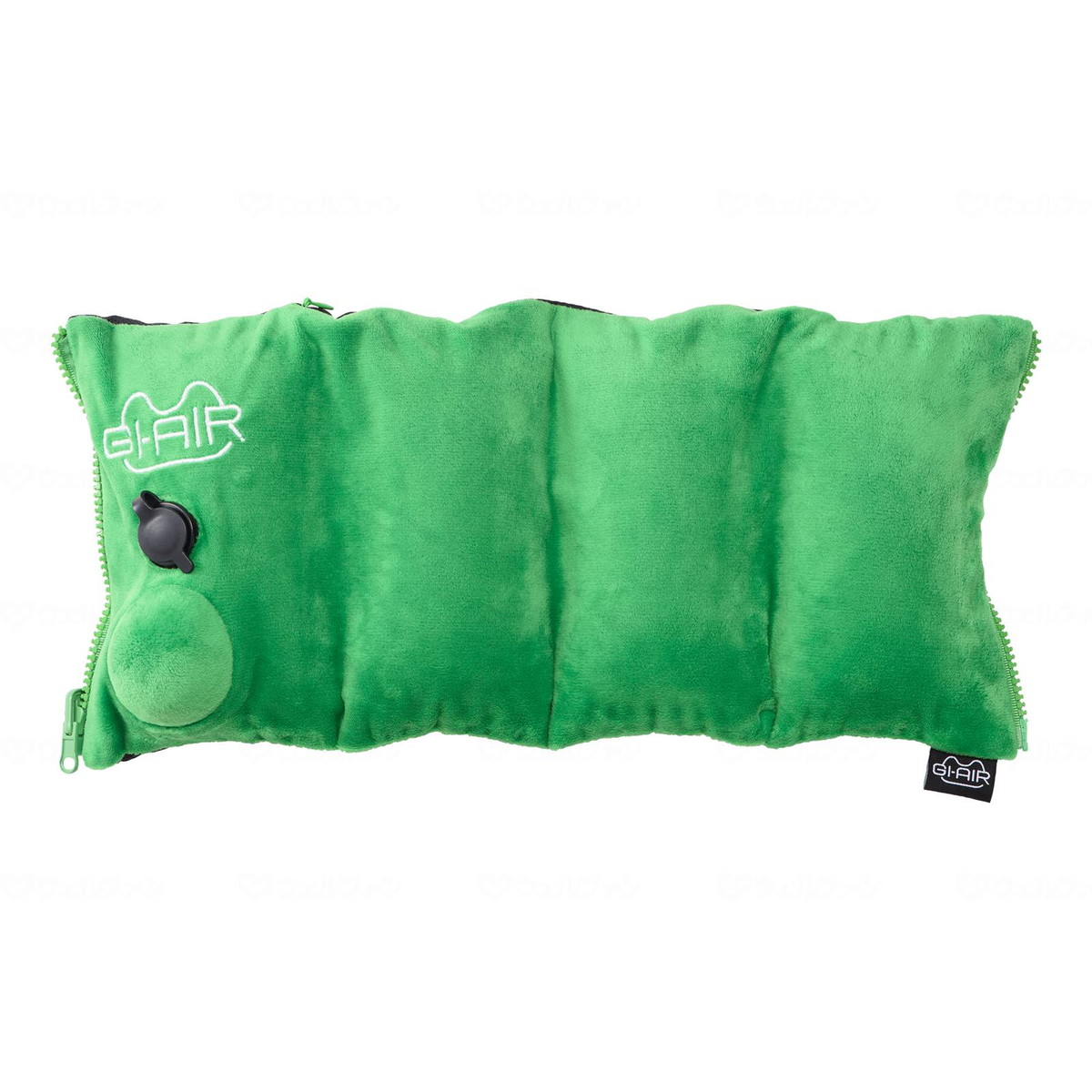 【送料お得・まとめ買い×2個セット】ハイ・キューブ GI-AIR NAP ポンプ式 ネックピロー ミントグリーン