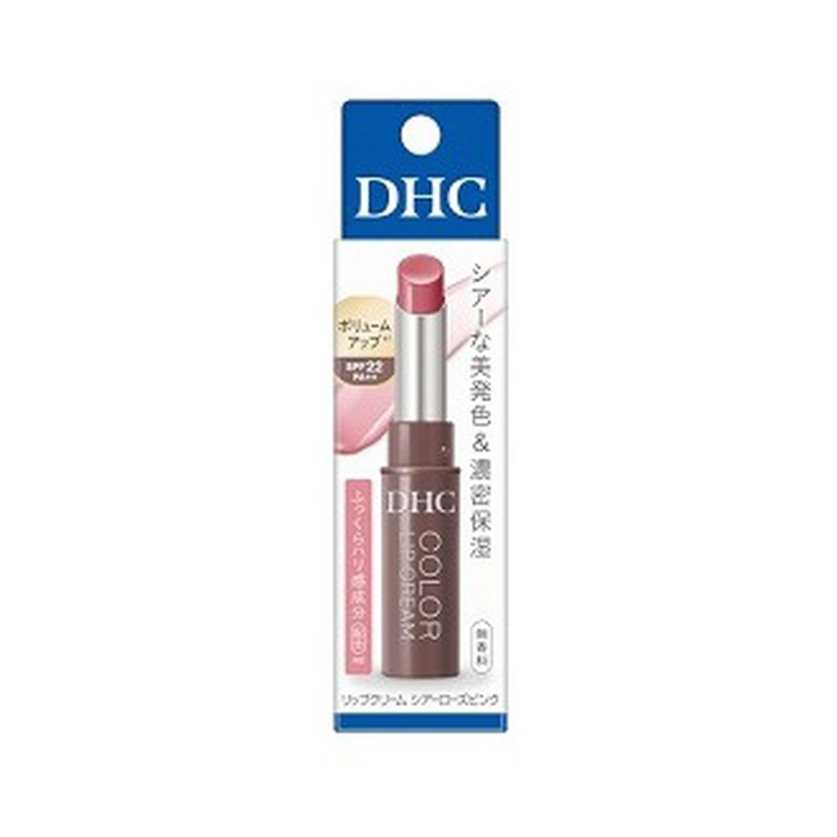 【送料お得・まとめ買い×11個セット】DHC リップクリーム シアーローズピンク 1.5g