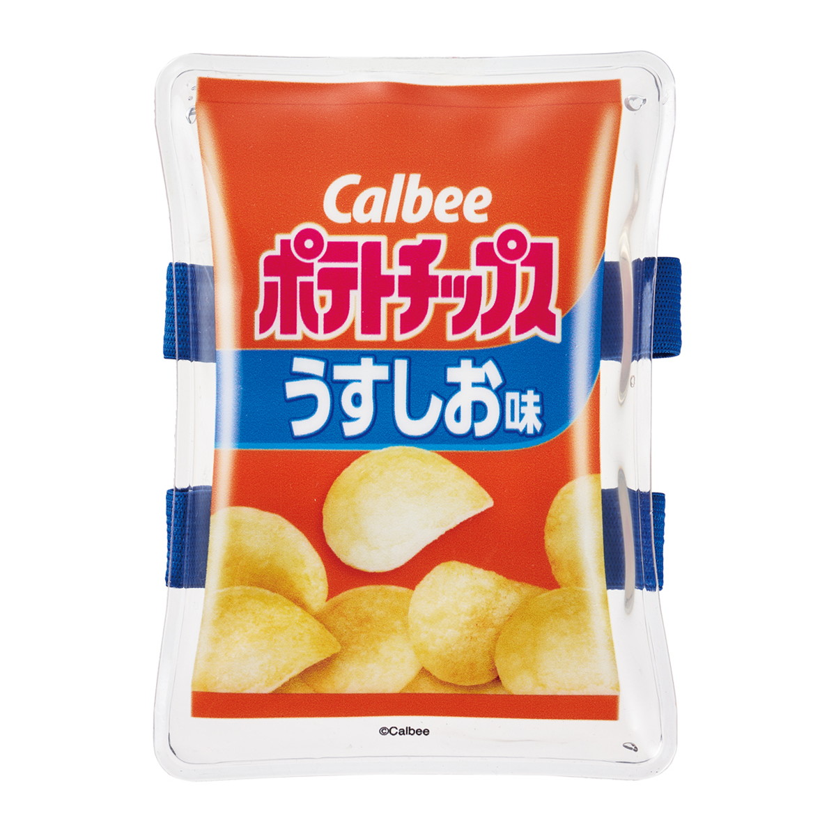 【送料お得・まとめ買い×9個セット】スケーター 保冷剤 ベルト付き カルビー ポテトチップス うすしお味 CLBB1 ランチベルト ペットボトルベルト