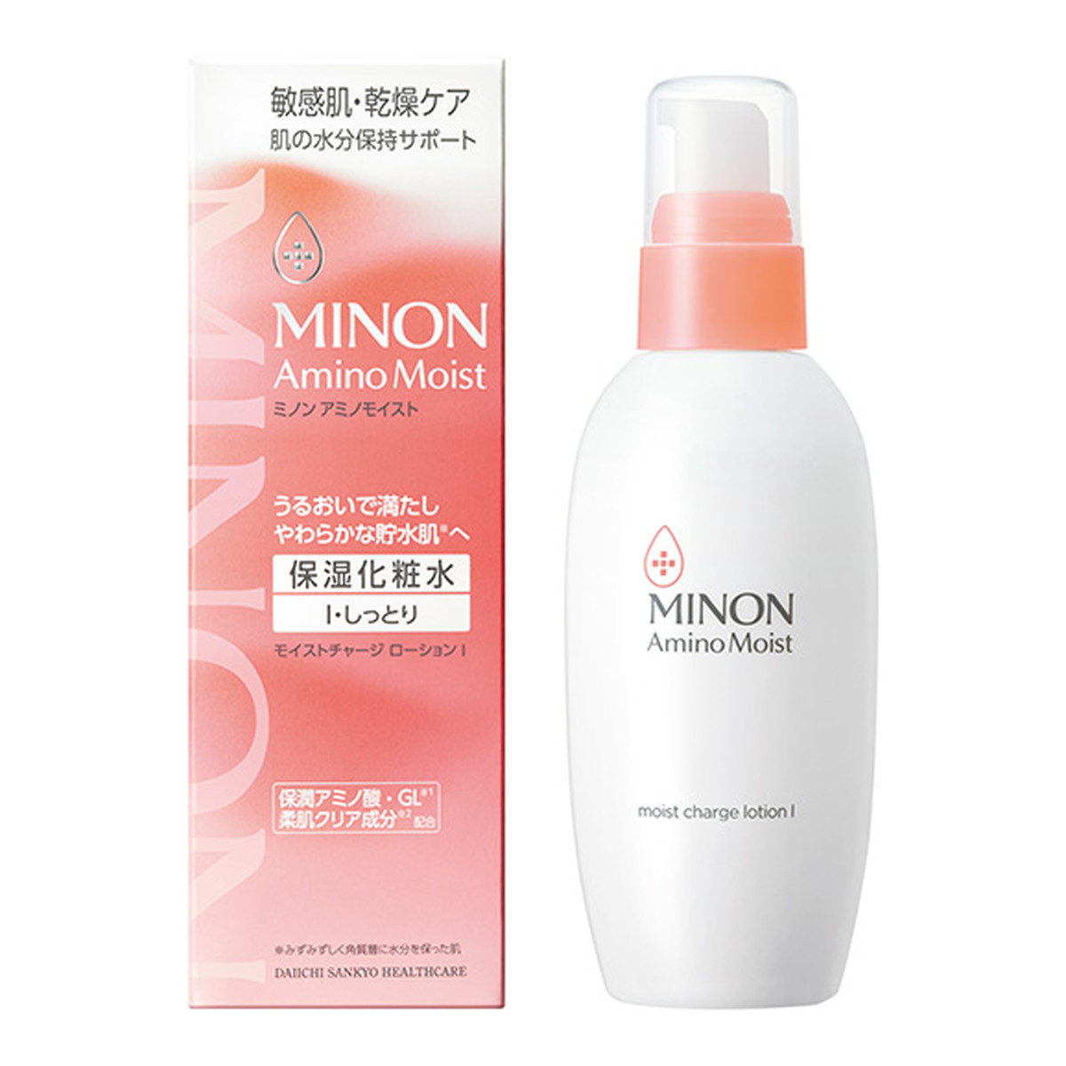 【送料お得・まとめ買い×3個セット】第一三共ヘルスケア ミノン アミノモイスト モイストチャージ ローション I しっとりタイプ 本体 150mL 保湿化粧水