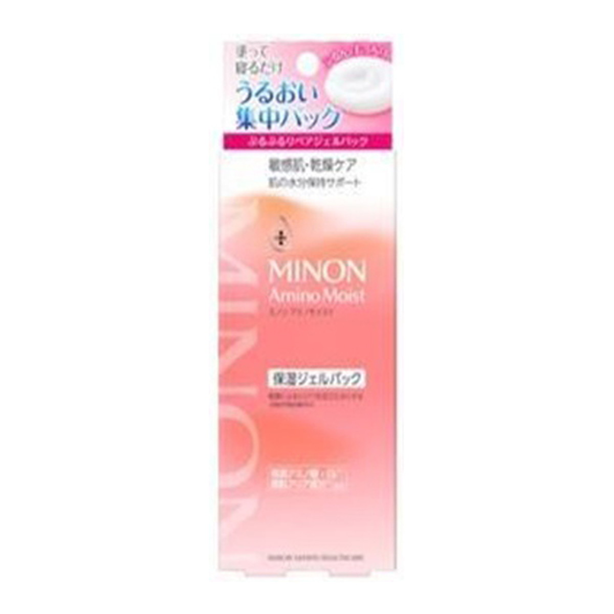 【送料お得・まとめ買い&times;11個セット】第一三共ヘルスケア ミノン アミノモイスト ぷるぷるリペアジェルパック 60g 保湿ジェルパック｜ホームライフ