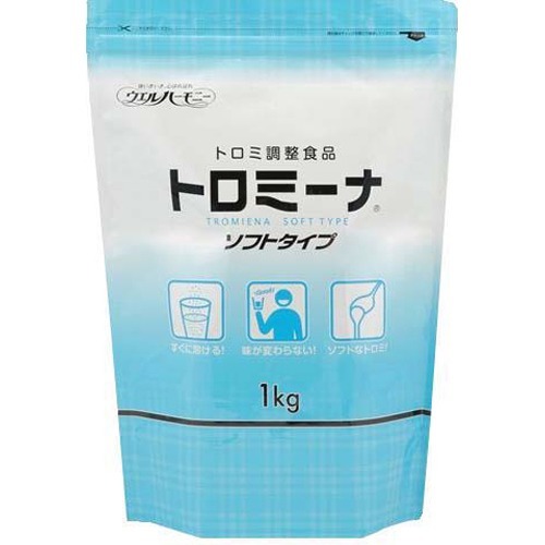 【送料お得・まとめ買い×3個セット】ウエルハーモニー トロミーナ ソフトタイプ(1kg) 11,413円