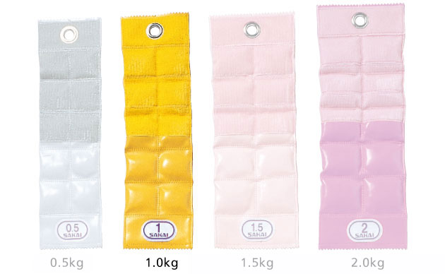 【楽天市場】カラー重錘バンド（イエロー・1kg）：介護もーる 介護用品専門店