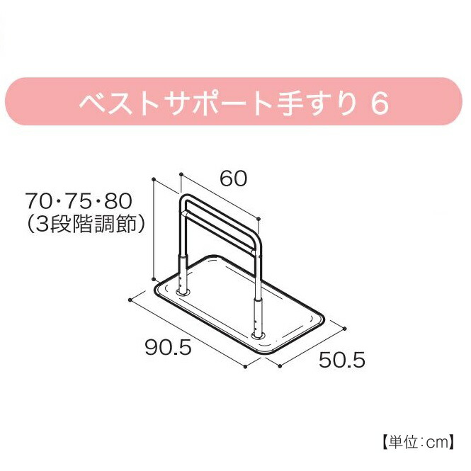 okela.dz - ベストサポート手すり 625-040 長さ90.5cm シコク 価格比較