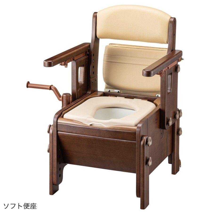 家具調スマートトイレNEO　はねあげ / 533-686　ソフト便座