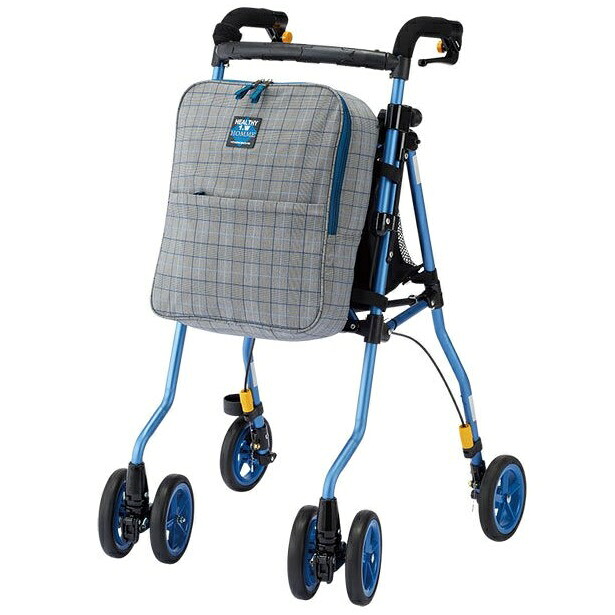 ウィズワン ヘルシーワンW・オム / H1W-HCB オムチェックブルー|介護もーる 介護用品専門店