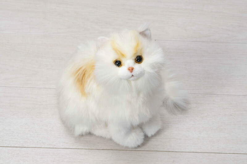 なでなでねこちゃん　子猫ちゃん　サイベリアン　1点　トレンドマスター　ぬいぐるみ 人形 ペット 撫でると鳴く