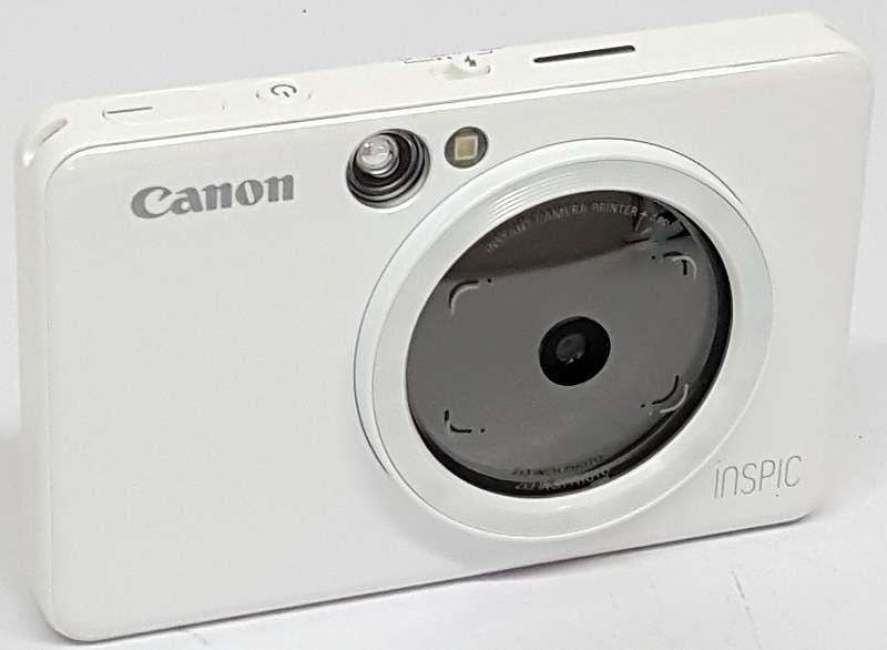 Canon インスタントカメラ スマホプリンター iNSPiC ZV-123-PW パール