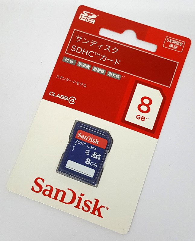 SanDisk サンディスク SDHCカード 8GB SDSDB-8192-J95A CLASS4 管理番号:09011201 春新作の