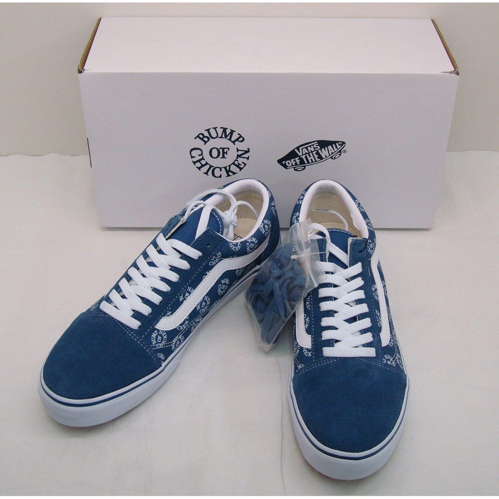 3年保証 即日出荷 VANS × BUMP OF CHICKEN OLD SKOOL ブルー - 通販