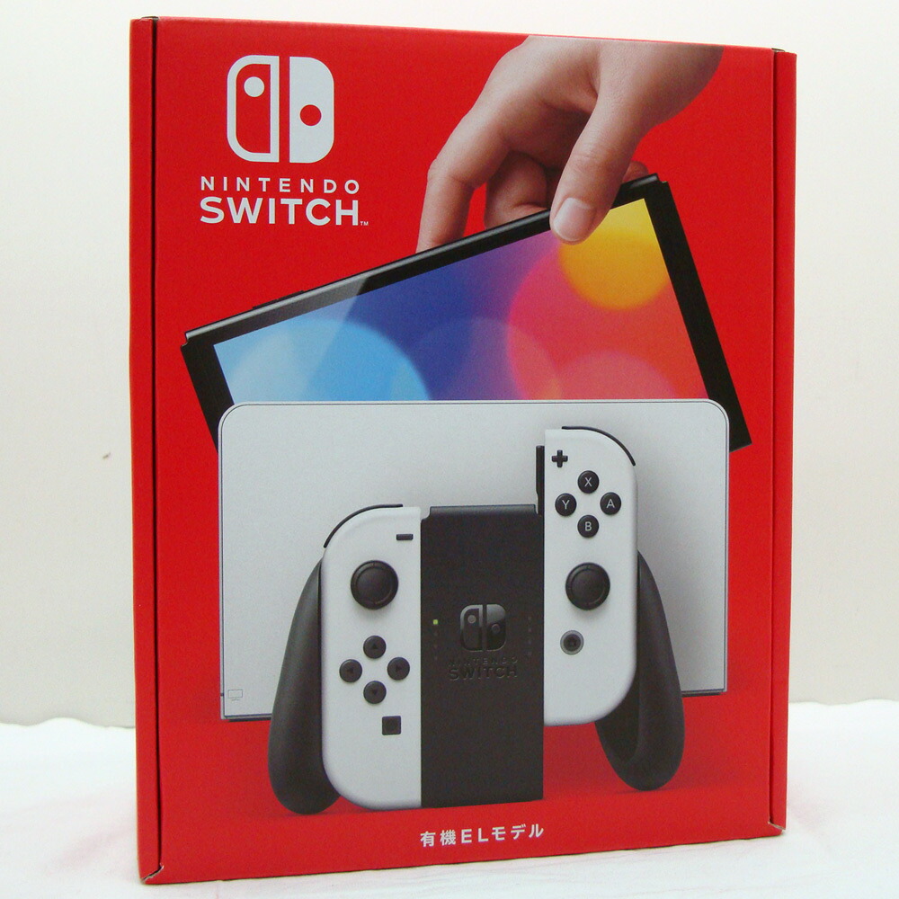 出産祝いなども豊富 L 他店舗印等ある場合アリ Nintendo Joy-Con R Switch 有機ELモデル ホワイト Switch