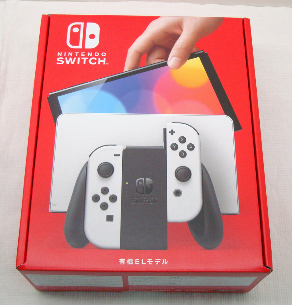 Nintendo Switch 有機ELモデル JOY-CON ホワイト 本体 購入店印有 TV